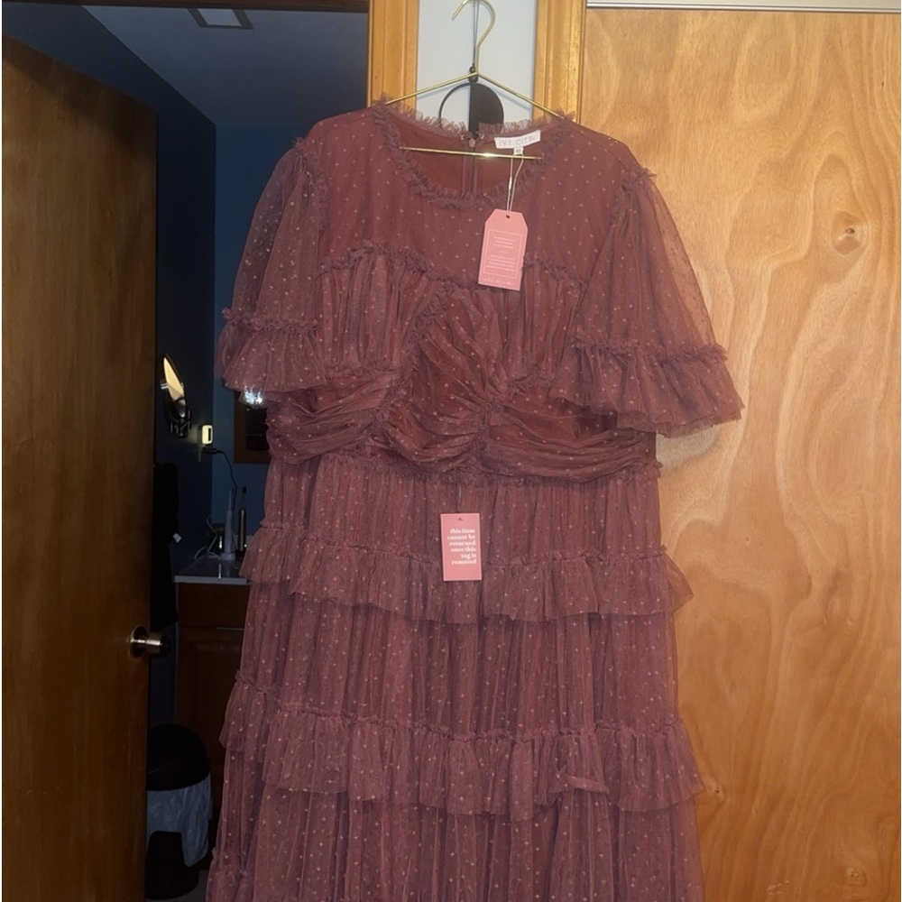 Ivy City Co Whimsical dress. Size 4X. New with tags smoke and pet free home